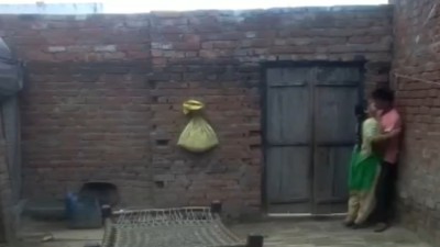 Kanchipuram village bf kiss lover squeezing ass
